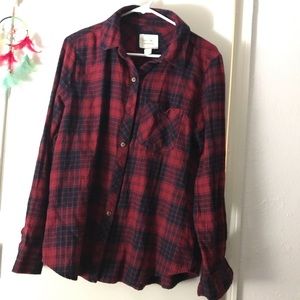 ❤️ Flannel buttoned shirt ❤️